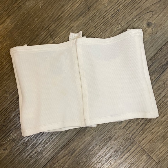 Orseund Iris Structured Corset Top White Medium - Picture 6 of 8